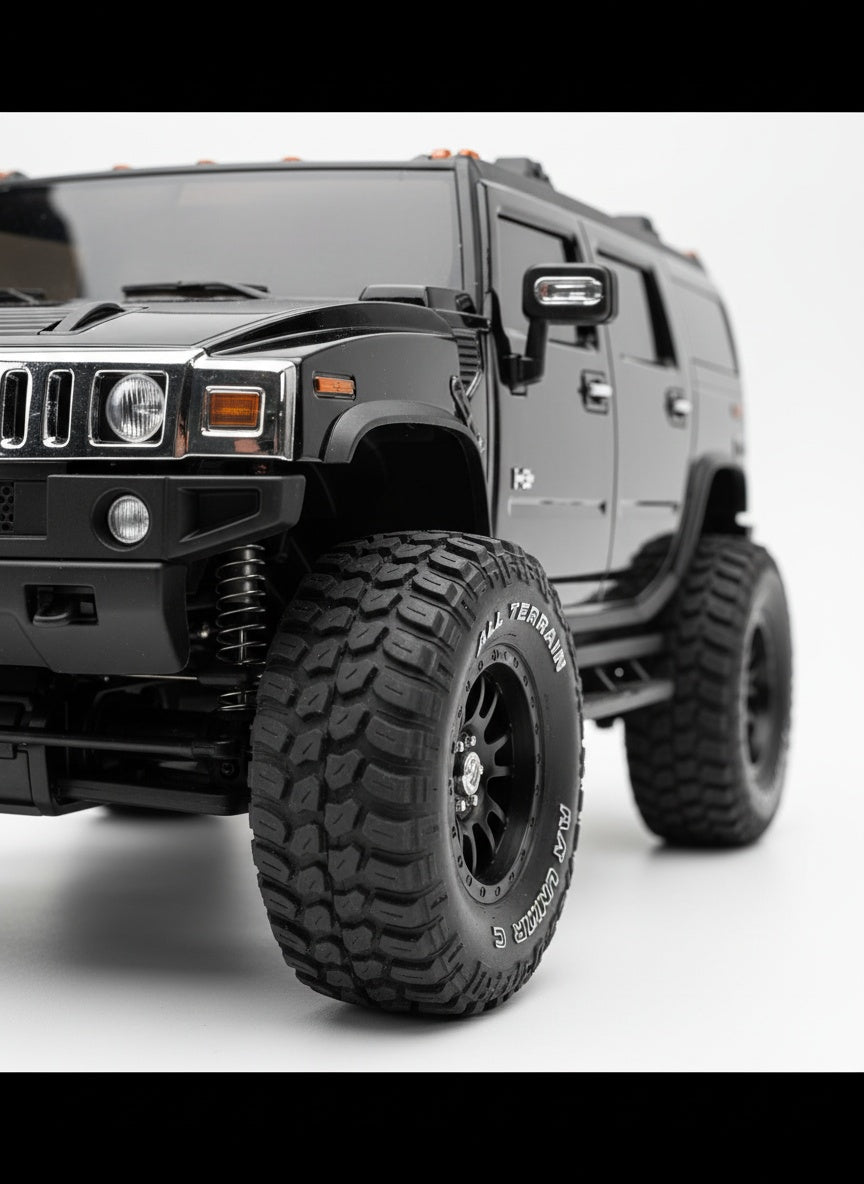 VoltRacer Titan 16 – 1:16 Scale 4WD RC Military Truck Off-Road with LED Lights